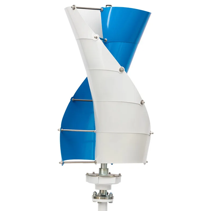 Low Noise 600w 800W 1000W 12V 24V 48V Tulip Vertical Axis Wind Generator