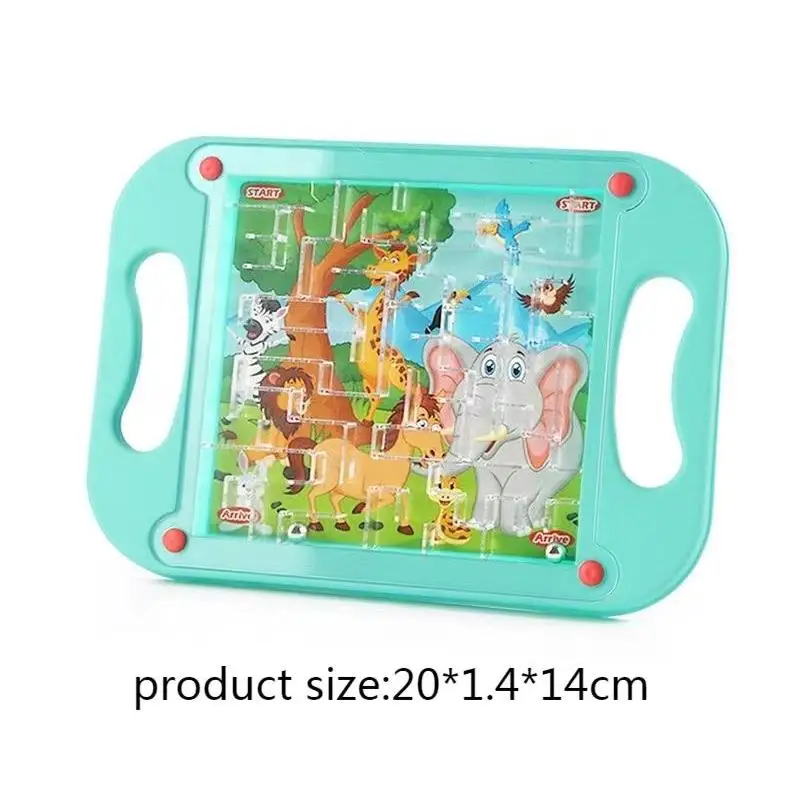 Kindergarten intellectual development focus training for children over 3 years old balancing maze handheld ball games toys