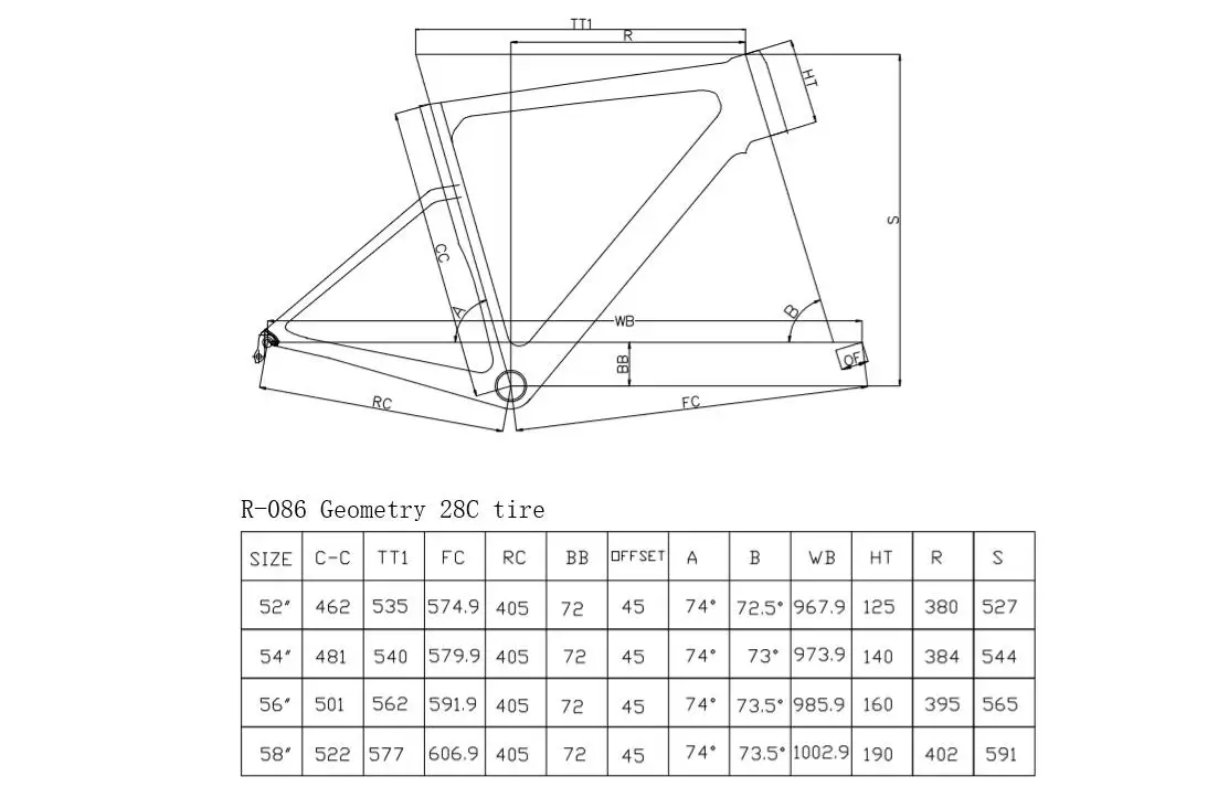Китайская брендовая рама для дорожного велосипеда из углеродного волокна