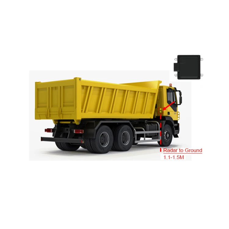 Bus truck parking distance motion sensor left right turn blind spot obstacle detection alarm warning parking sensor for bus