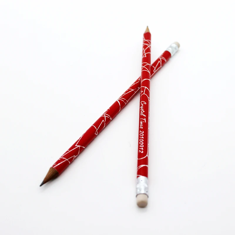 12pcs Rainbow Wooden Primary School Students Writing Drawing Hb Pencil Kindergarten School Hb Pencil With Eraser