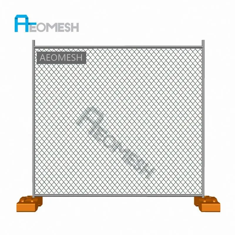 AEOMESH Australia New Zealand Removable Temporary Fence For Construction Security