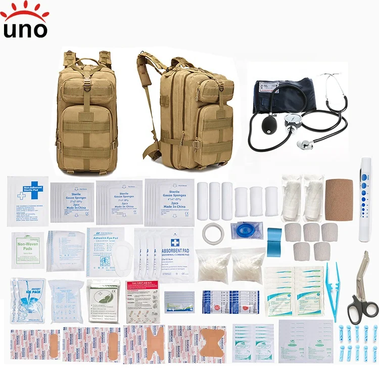 
Outdoor disaster hurricane 72 hour backpack emergency medical first aid kit earthquake survival kit 