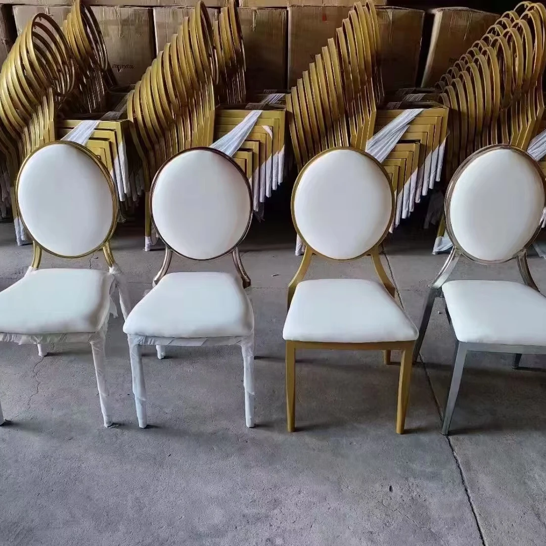 Luxury Dinning Room Furniture Modern Restaurant Leather Covers High Back Dining Restaurant Dining Chairs