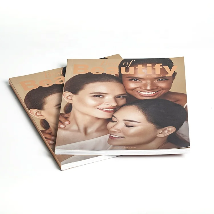 Pamphlet Brochure Printer Trifold Book Folds Custom Book Catalog Booklet Printing Product Luxury Unique Die Cut Brochure