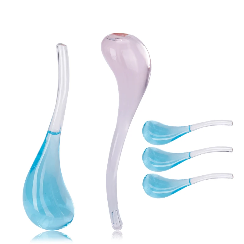 Skin Facial Massage Scoop Shaped Hockey Puck Hockey Facial Massager Eye Skincare Facial Ice Women Keep Young Skin Care Hand Held