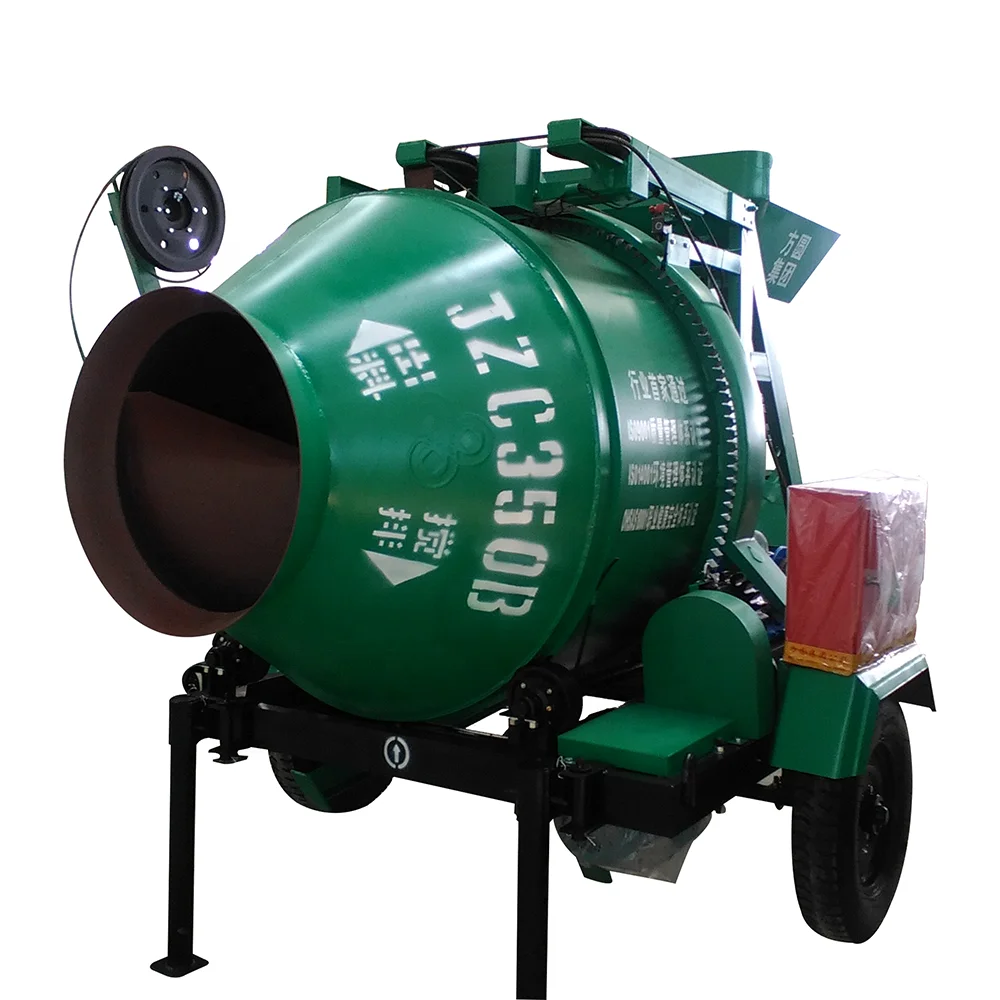 JZC350 Trailer Mounted Mobile Concrete Mixer