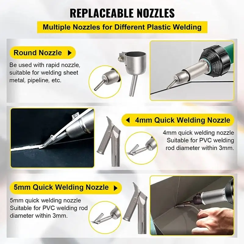 ChingRay China Factory Diract Saling Industrial Hot Air Handy Welding Tool Heat Gun For Car Bumper Repairing for sale