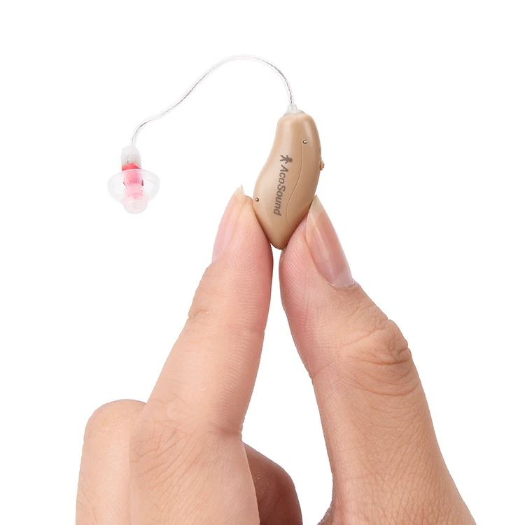 Acosound CIC rechargeable blue tooth best sound hearing aid wholesale