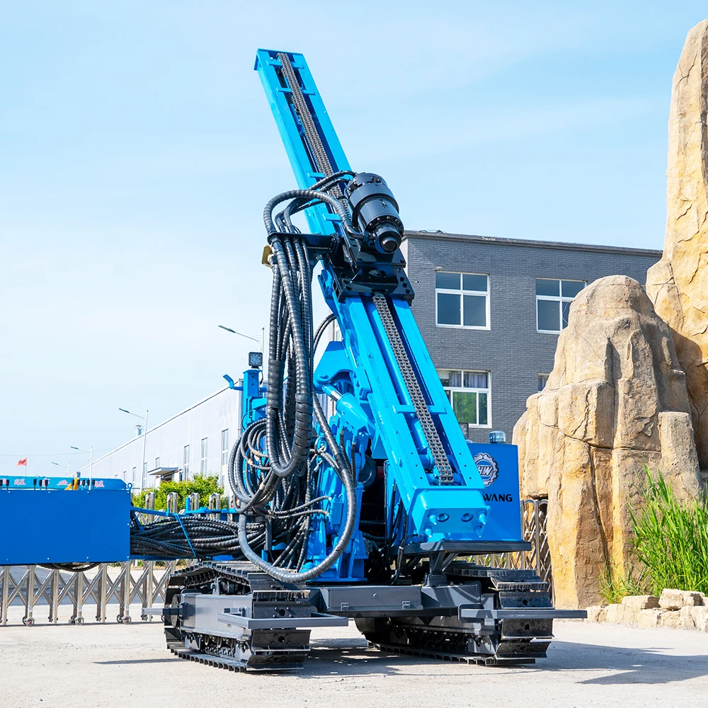 New Solar Pile Driver Machine Crawler Solar Pile Driver Photovoltaic Ground Screw For Power PV Station machine