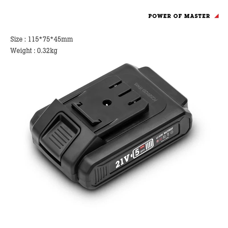 18v tool set power drill li-ion battery power cordless impact brushless electric drill