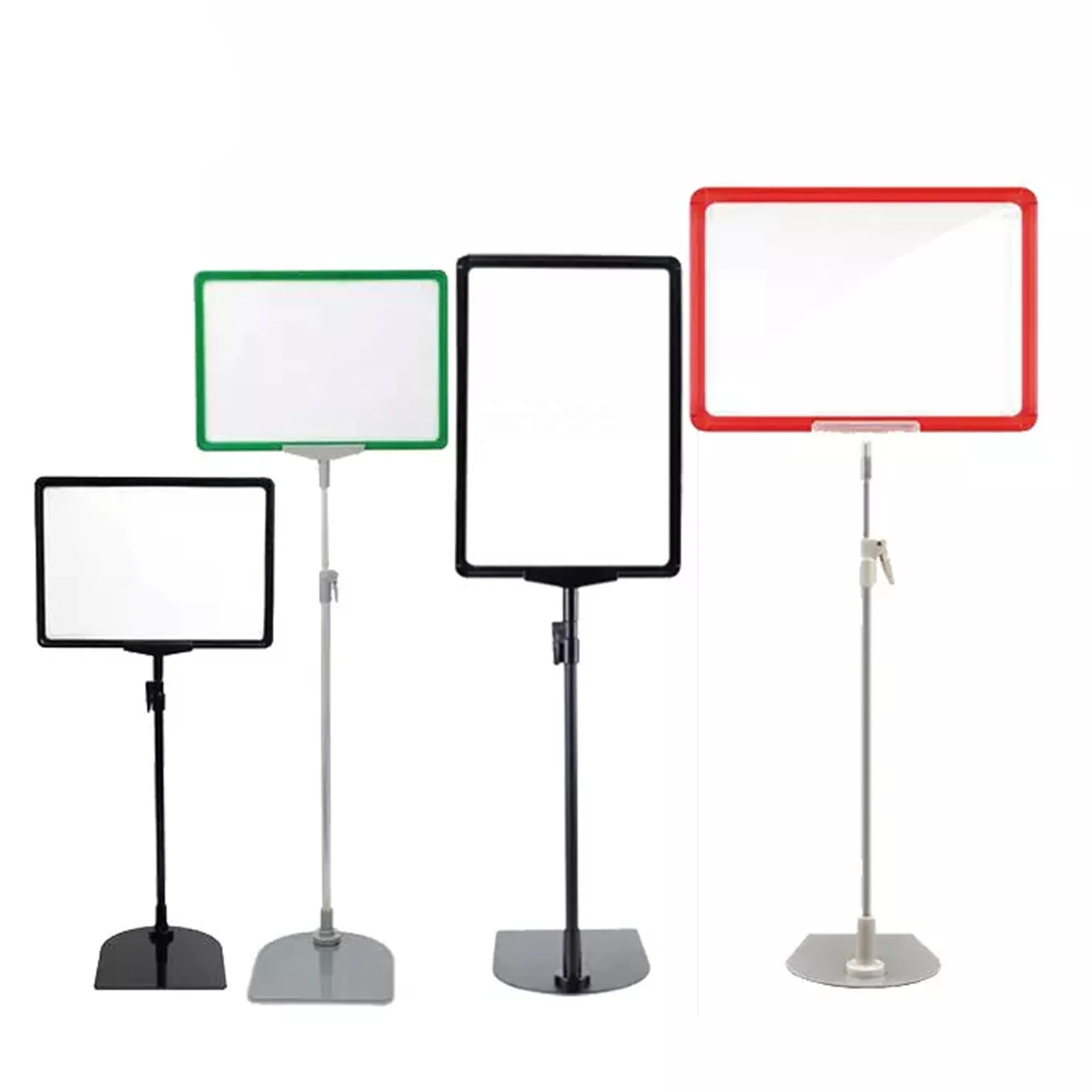 A4 POP porta precios Advertising Poster Stand Price Tag Display Frame Holder for Supermarket