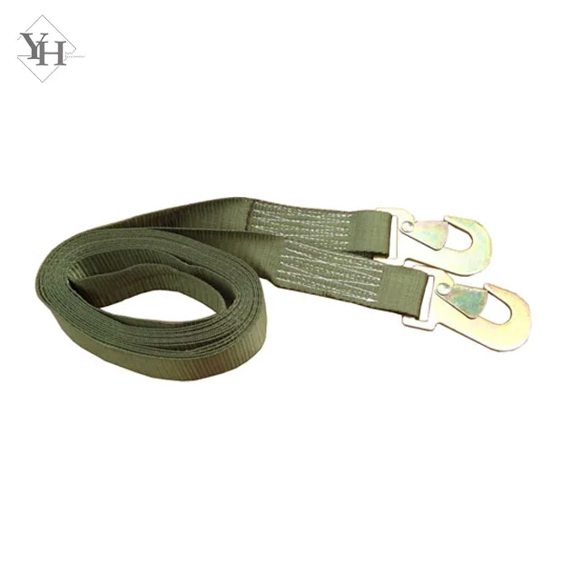 2 дюйма recevory буксировочный ремни с плоской крюк с защелкой, heavy duty 10000 фунтов лёгкий нейлоновый трос восстановления буксировочный ремень автомобильный буксировочный трос