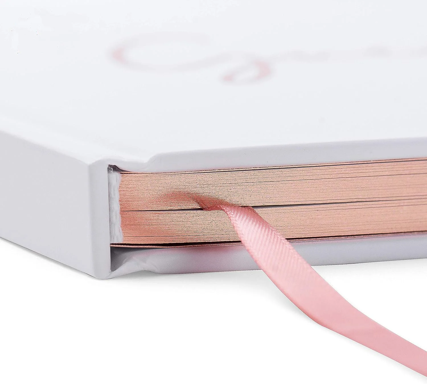 Hardcover White Polaroid Book 100 Page 50 Sheets  Foil Gilded Edges for Guests & Visitors to Sign at a Party with pen and cards