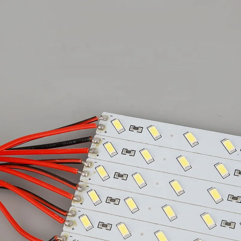 Custom 12v 5v 12mm Width Ultra Thin SMD 5730 Led bar Strip Hard Light Strip Customisable Factory Hot Sale