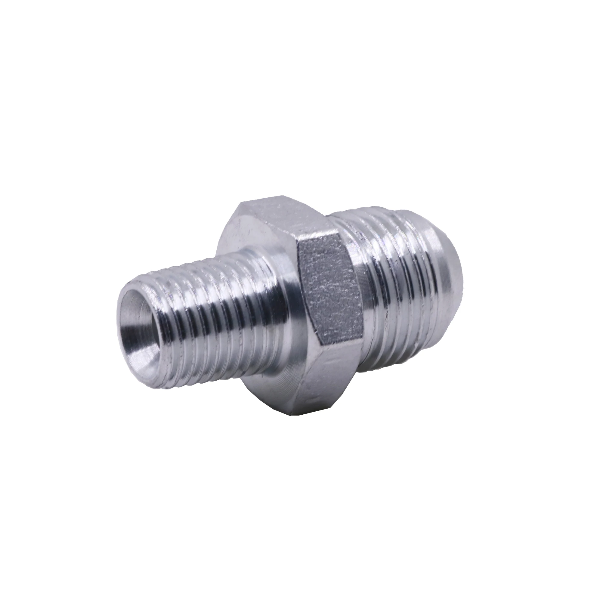 NPT and JIC male Concentric Reducer,Hexagonal Adapter Hydraulic Hose Fittings 1JN