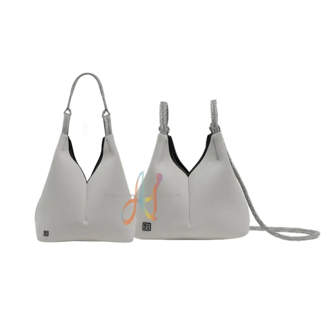 Manufacturer Full Custom Neoprene Shoulder Shopper Large Capacity Dual-Purpose Bag Elegant Ladies