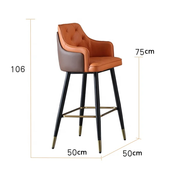 
2020 Recommended Product Reasonable Price Favourable Price Elegant Pu Bar Stool Bar Furniture Set 