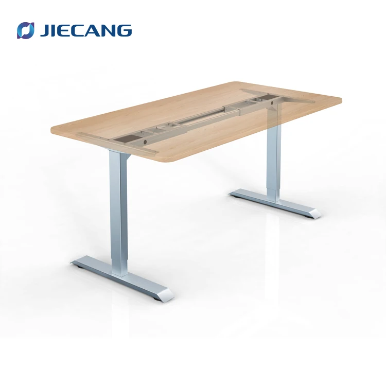 JIECANG Best Home Office Furniture Up Down 2 Stages Sit-Stand Motorized Adjustable Standing Desk
