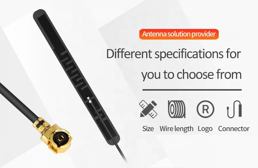 GSM Flex PCB ANTENNA 850 900 1800 1900MHz RF ANTENNA GSM GPRS Flat Patch I-PEX MHF4 MHF1 MHF3 Surface Mount