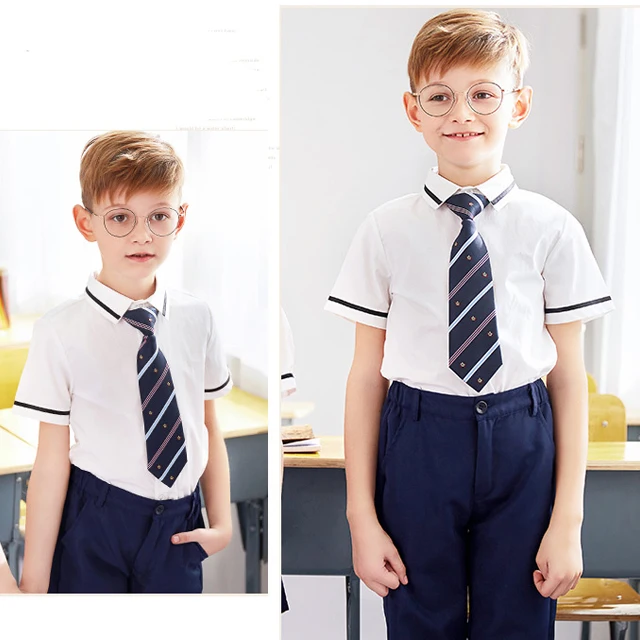 Primari School Uniform Dress Polyester/Cotton School Uniform Shirts Formal School Uniform