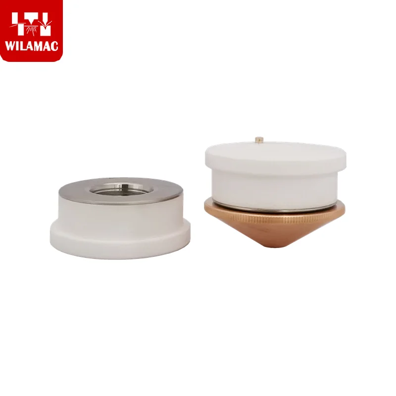 D28 D32 M11 M15 Ceramic Ring Laser Nozzle Holder Fiber Laser Cutting Head for Restaurant and Manufacturing Plant New Condition