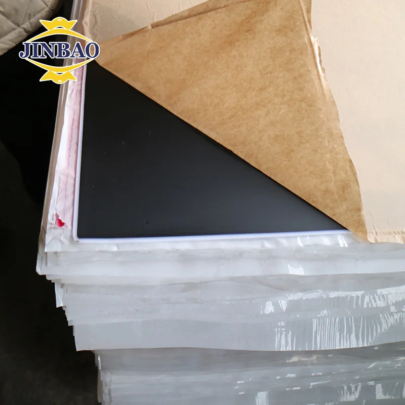JINBAO factory suppliers 2400*1200 3/4 inch 20ft container 8 x 4 where to buy clear sheet frosted acrylic 3mm