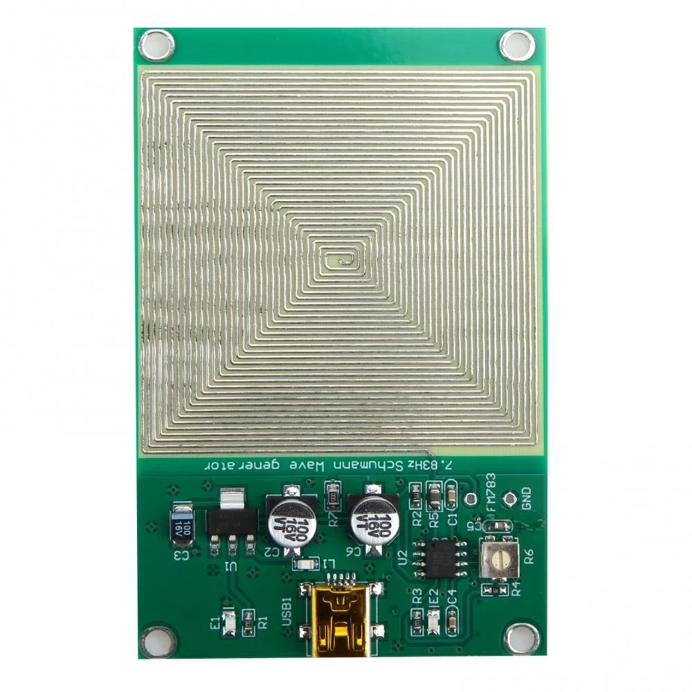 5V 0.1A 7.83Hz FM783 Ultra-low Frequency Pulse Schumann Wave Generator for Improve Sound Sleep Electronic Measuring Instruments