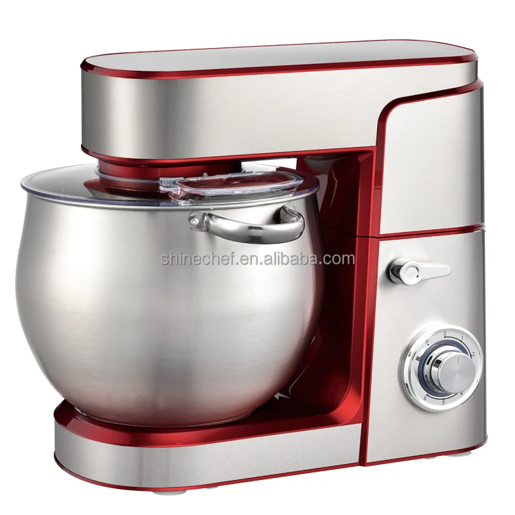 Multi Function Food Processor  6.5L 7L Double Handles Bowl Stand Mixer Planetary Food Mixer With Safety Lock