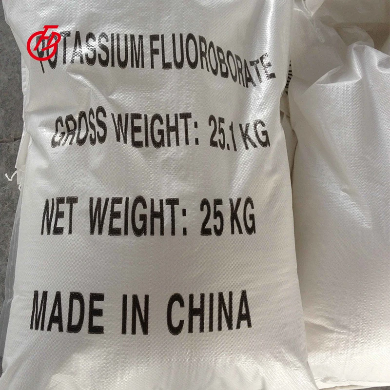 Potassium Fluoroborate Factory Supplier 98% Min White Granule Crystal Price KBF4 14075-53-7 Potassium Fluoroborate