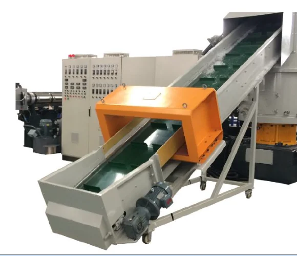 SWAN 100-150kg/h PP and PE film recycling granulating production line plastic pelletizing machine