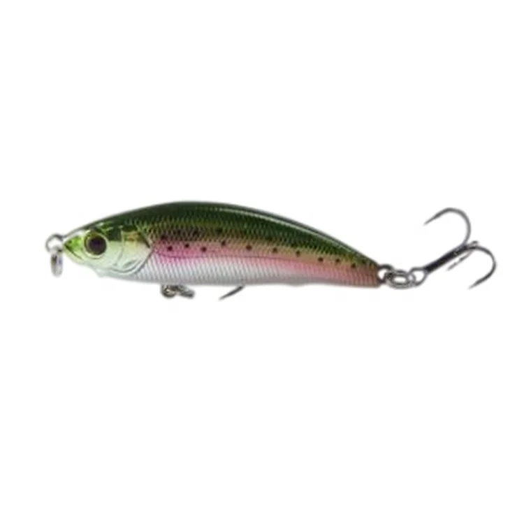 Minnow Bait 50mm 5g Sinking Abs Hard Fish Decoys Custom Fishing Lures With Rustproof Hooks