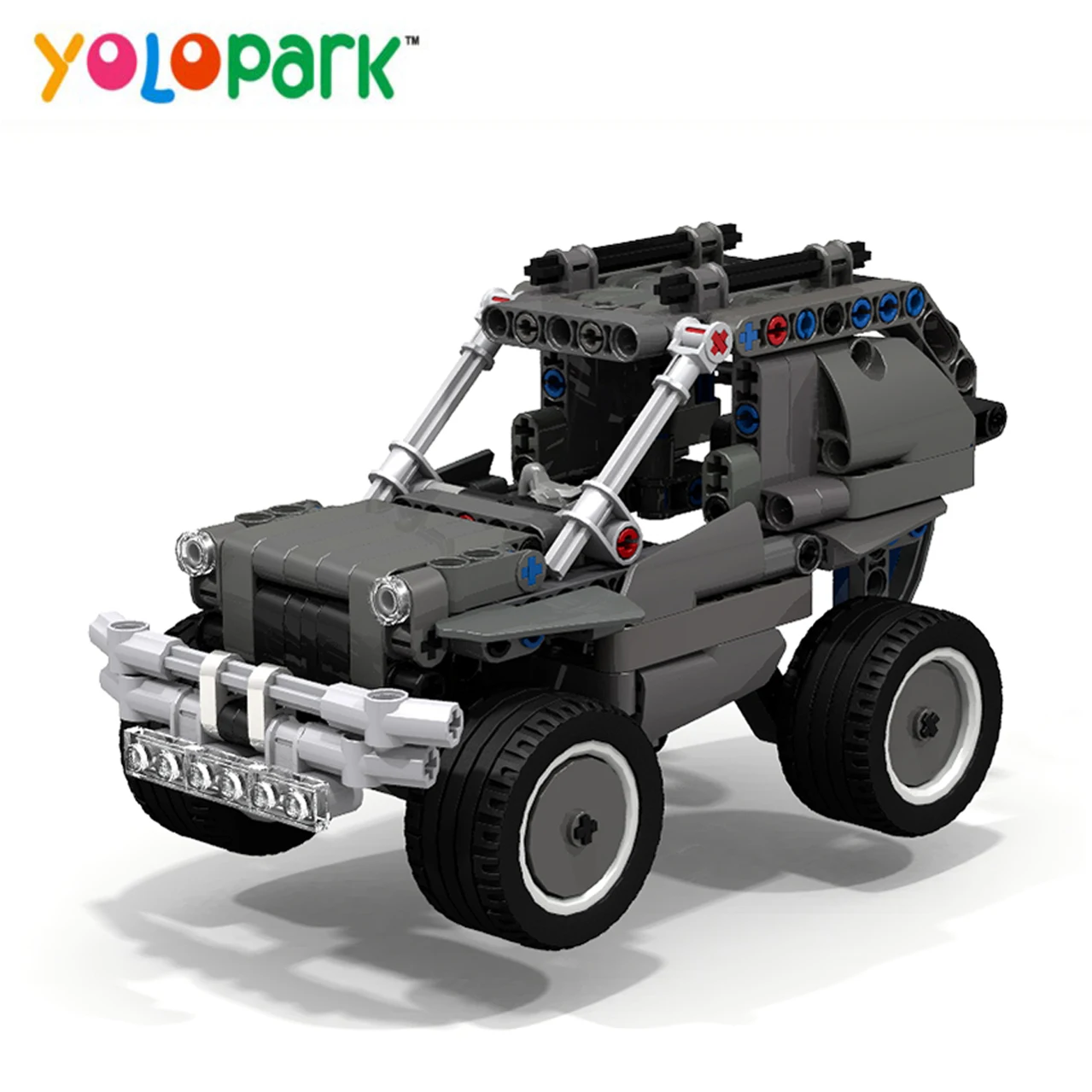 Gray Rock climber building block vehicle toys