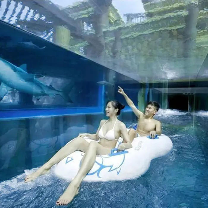 Customize pool floater inner tube river tubes Atlantis custom inflatable water park tube