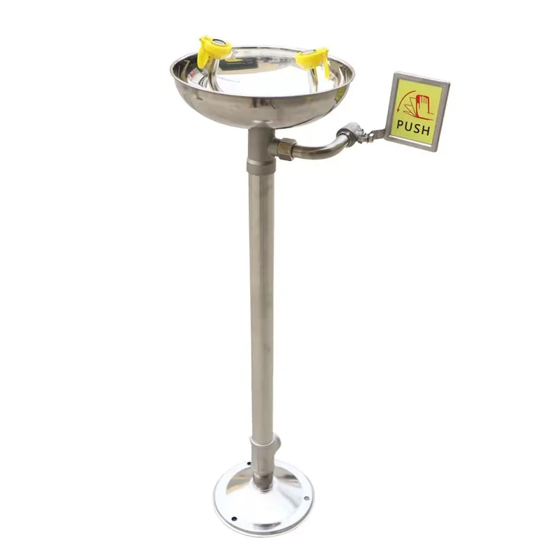 Manufacturers Wholesale Emergency Shower Eyewash Station Price Eye Wash Shower For Sale