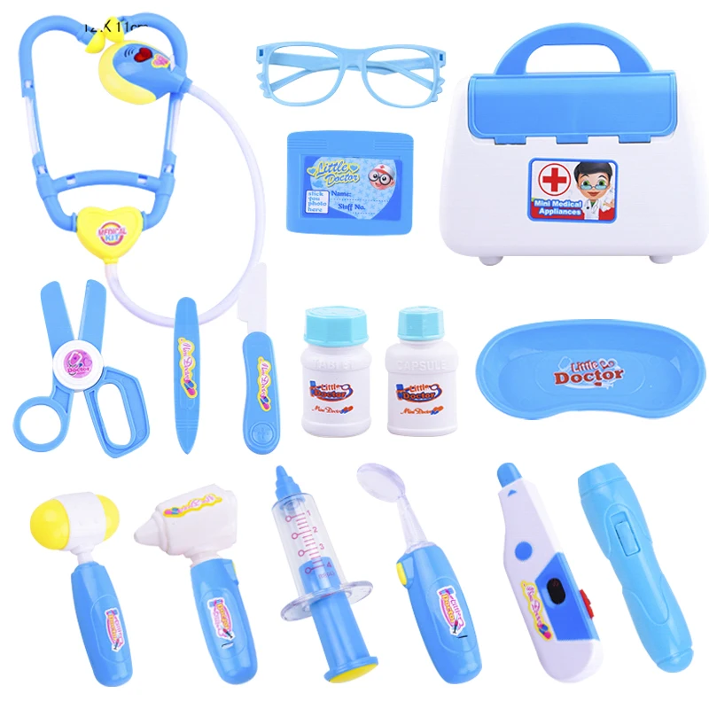 
Children simulation doctor toy family medical equipment role play doctor nurse medicine box doctor toy set 