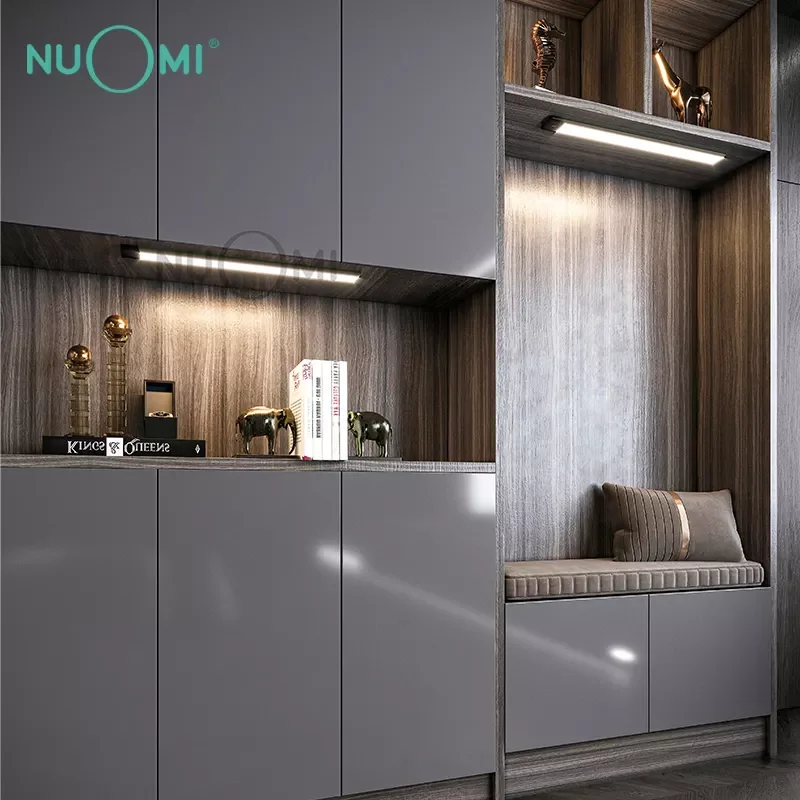 NUOMI Wired Adjustable Or Smart Wireless Light Color Temperature Led Motion Sensor For Cabinet Or Wardrobe Lighting