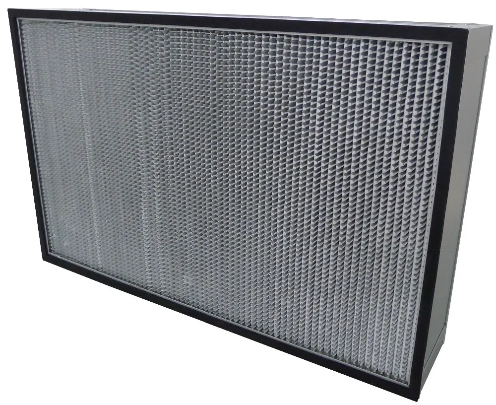 H13 H14 High Efficiency HEPA Deep Pleat Air Filter Pleated Panel Panel for Hotel Industries