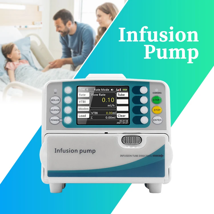 2023 Infusion Modes Medical Portable High Quality Infusion Pump For Clinic