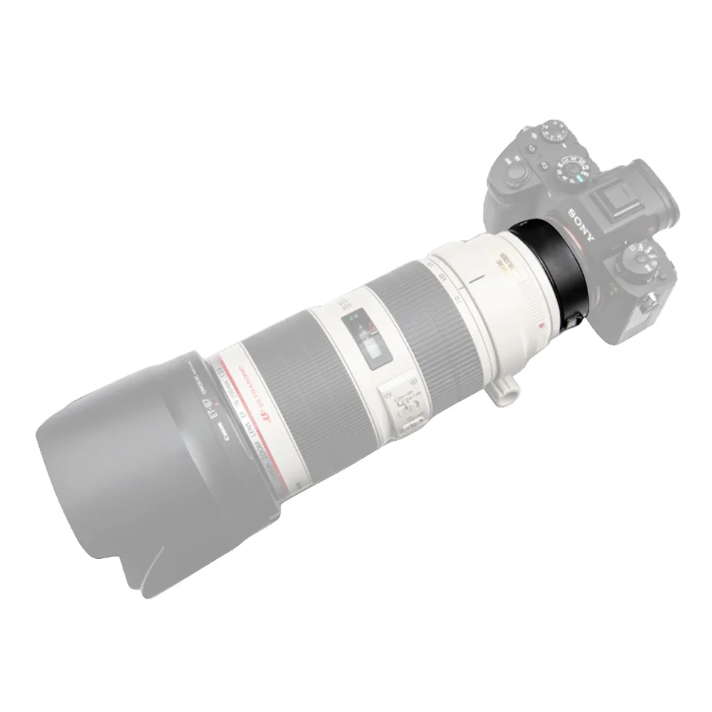 Кольцо-адаптер для объектива Kaliou EF-NEX IV с USB-портом Canon EF/EF-S объектив камеры Sony