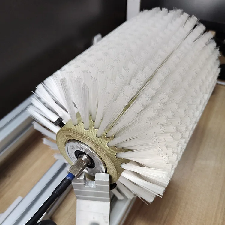 Steel AC or DC powered rubber coated rollers or drive rollers / drum motors