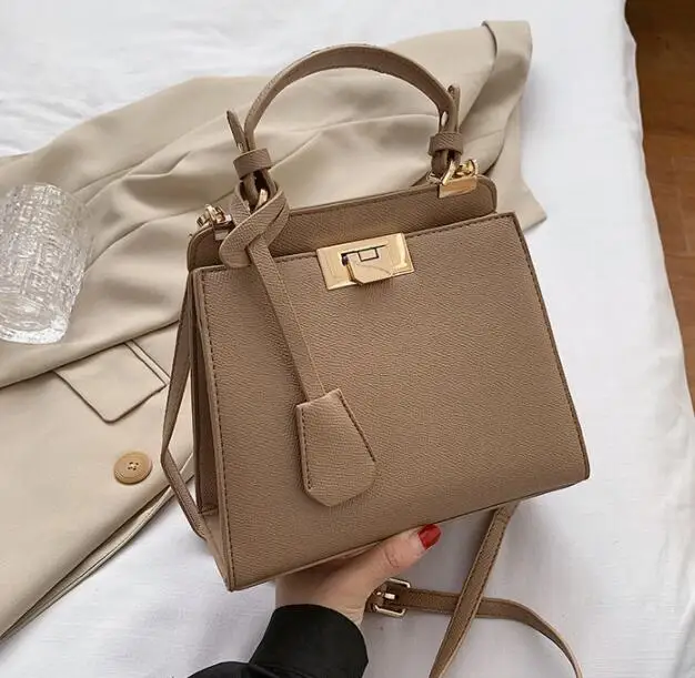 China supplier lady bags wholesale classical PU leather woman satchel handbags and purses