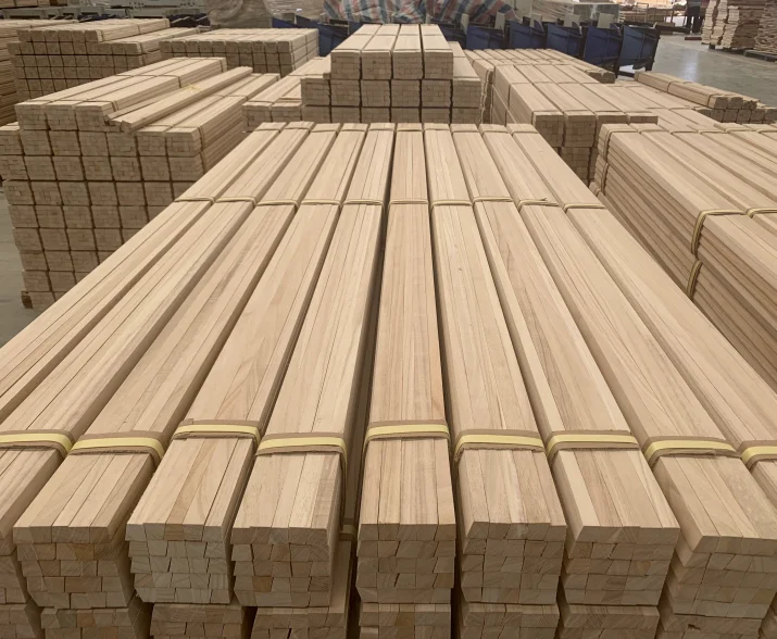  Поставщик Древесины павловнии деревянные панели полосы деревянная дубинка
