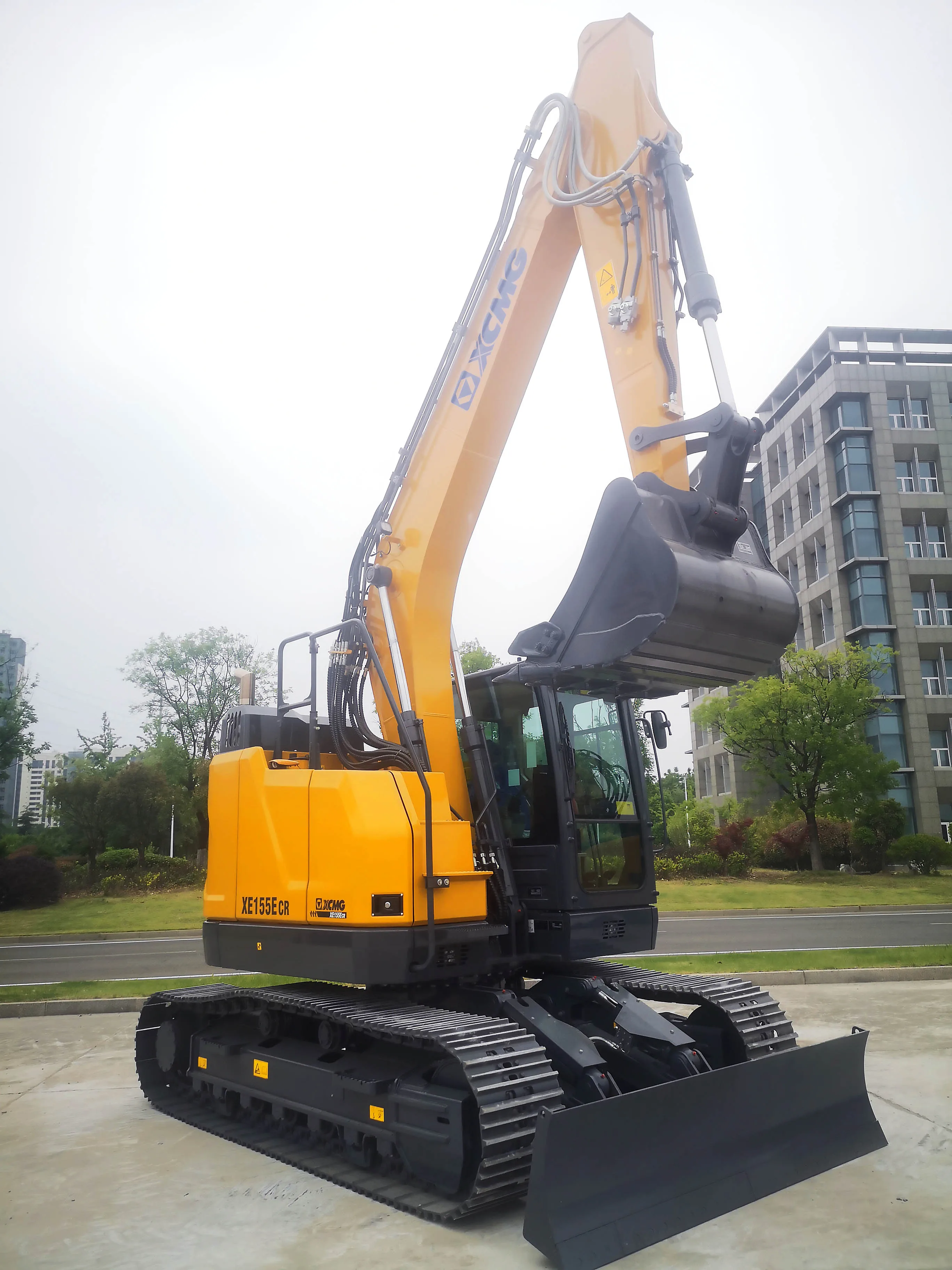 Официальный гидравлический экскаватор XCMG XE155ECR Euro V 16 тонн из Китая