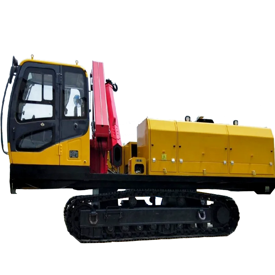 Long Distance Pipeline Paywelder with Power Source and Lifting Boom