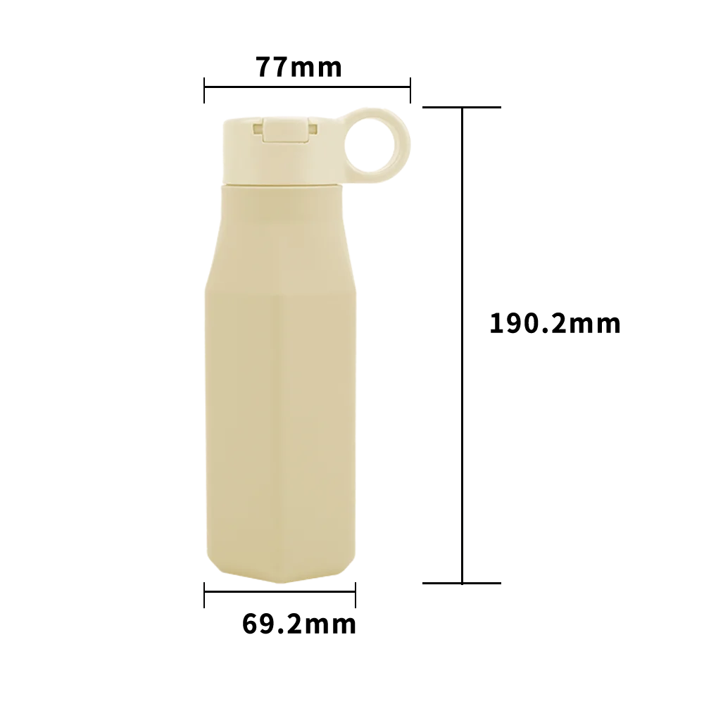 School Outdoor Private Label BPA Free Collapsible Water Bottle Silicone Folding Water Bottle