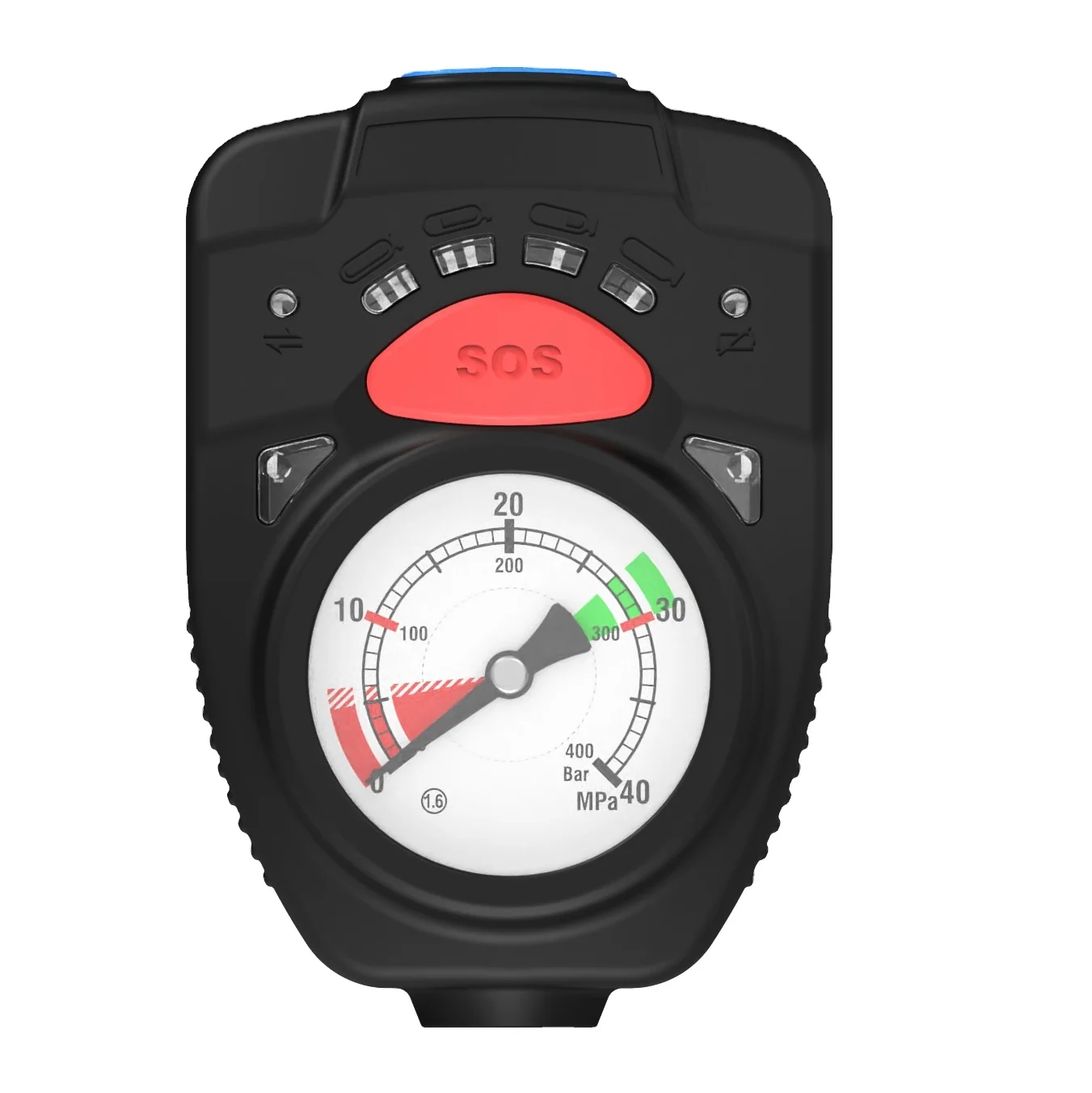 ZHENGZE CE Marine Acidproof Intelligent Alarm Pressure Gauge For SCBA PG-10