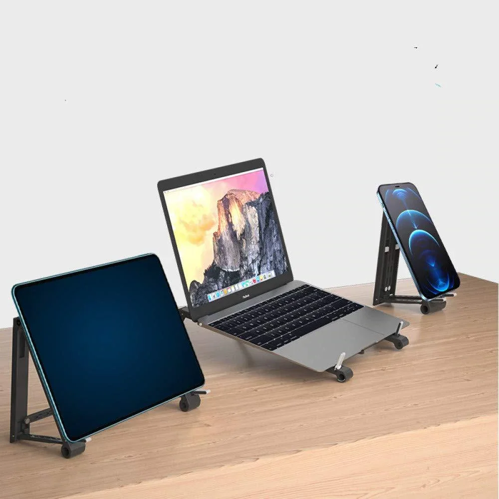 DROPSHIPPING High Quality Universal Foldable Aluminum Alloy Phone Holder Tablet Notebook Pad Expansion Holder