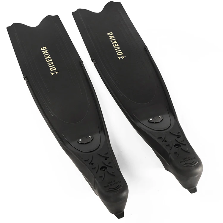 2021 custom high quality TPE+PP fin for adult diving long blade fins