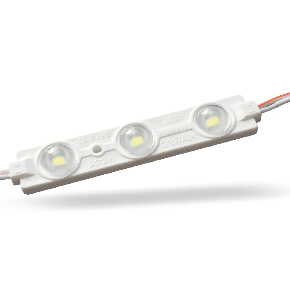 Китайский завод, водонепроницаемый ip67 3 светодиода SMD 5730 DC12V Epister/Samsung, светодиодный модуль для знаков